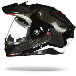 Scorpion ADX-2 Camino Zwart-Silver-Rood Adventure Helm -Scorpion-Motorfietsonderdelen Scorpion adx 2 camino black silver red.11