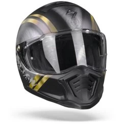 Scorpion EXO-HX1 Ohno Mat Zwart Goud Integraalhelm -Scorpion-Motorfietsonderdelen ScorpionExo HX1OhnoMattBlackGoldJet.35