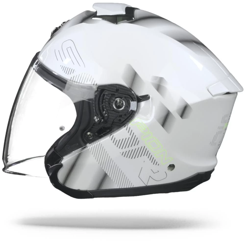 Scorpion EXO-S1 Gravity Pearl Wit Zilver Jethelm