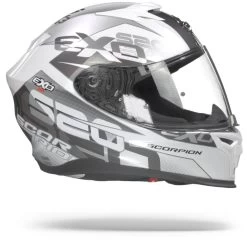 Scorpion EXO-520 Air Cover Wit Zilver Integraalhelm -Scorpion-Motorfietsonderdelen Scorpionexo 520aircoverwhitesilver.29